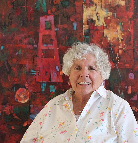 Antoinette Slick is known for her non-objective, abstract art. Courtesy photo