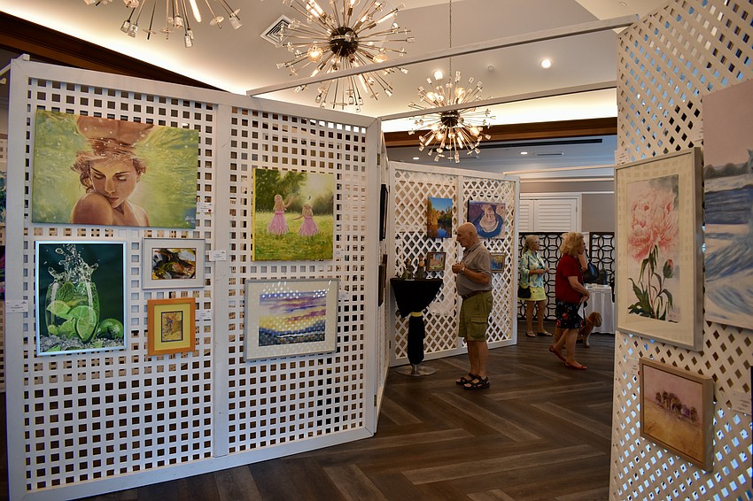 Art in the Park features the artwork of residents, club members and staff at the University Park Country Club.