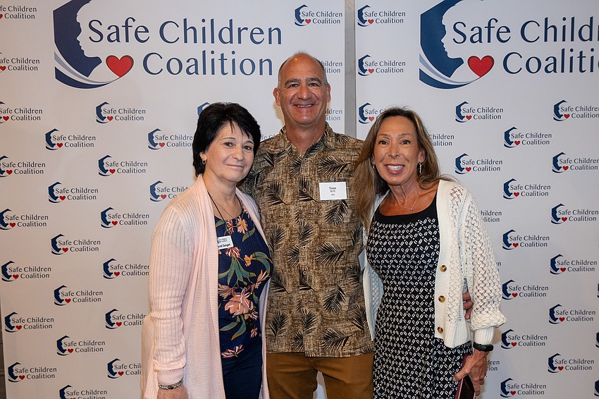 Cyndi Zangari with Tom and Diana Britt