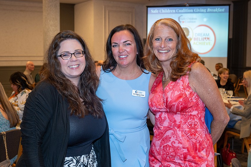 Sarah Reynolds, Ann Marie Jones and Kristin Bohan