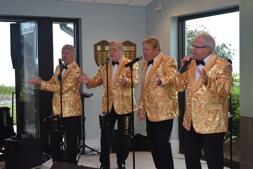 Gary Blomberg, Guy Tann, Jim Bramante and Robert Fleig of the Goldtones