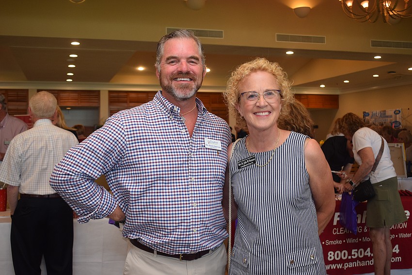 Brock Patterson and Julia Piermont