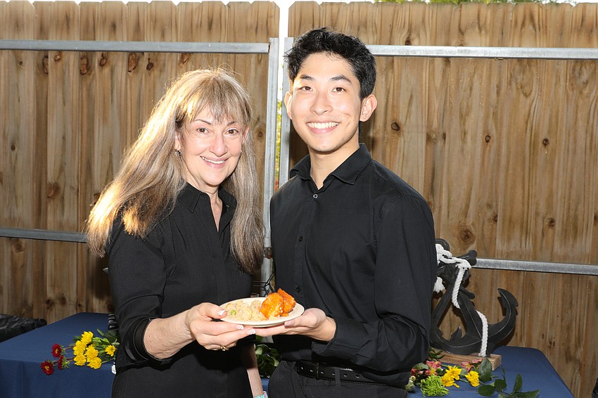 From Tsumani are Elizabeth Klamson and Michael Bonetti