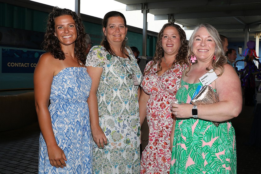 Michaela Wood, Sarah Wiggins, Katie Wheatley and Jennifer Kay