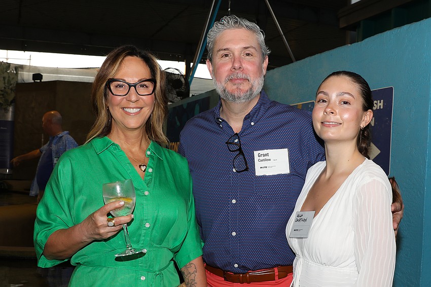 Tracee Murphy, Grant Castilow and Ella Castilow