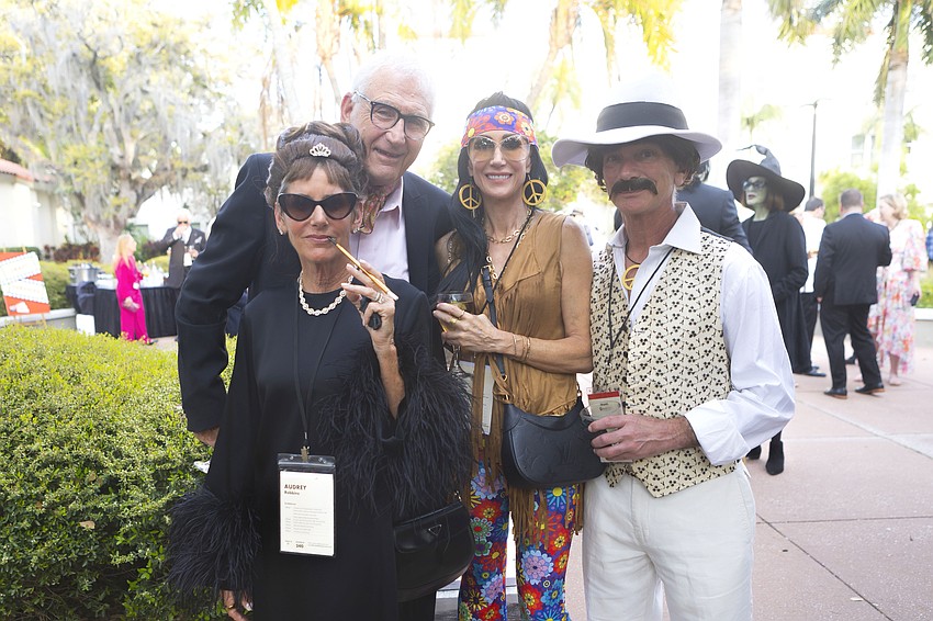 Audrey Robbins, Harry Leopold, Lisa Morris and Mark Glasgold