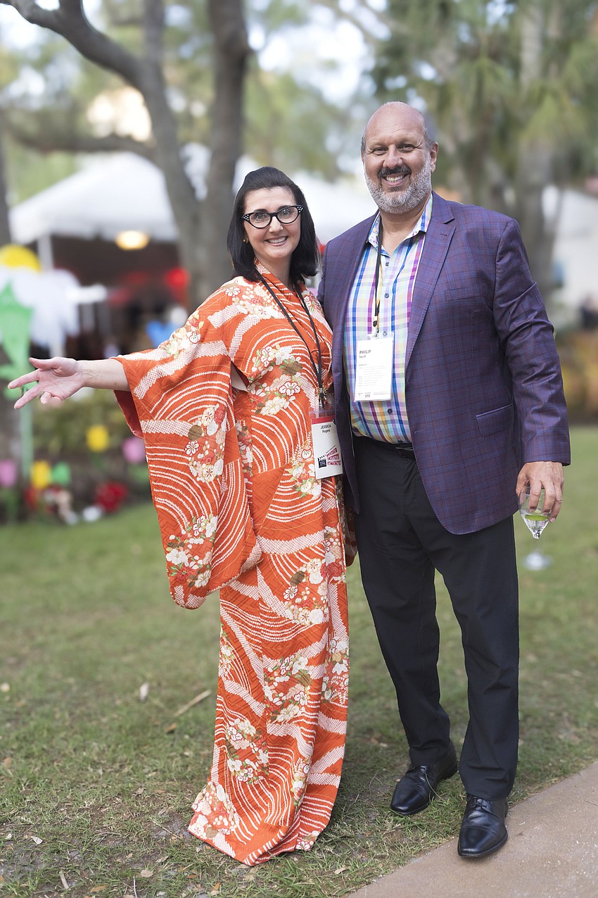 Jessica Rogers and Philip Tavill