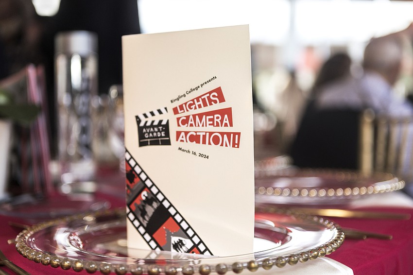 Ringling Colleges Annual Avant Garde Scholarship Fund Raiser. Theme, Lights, Camera, Action