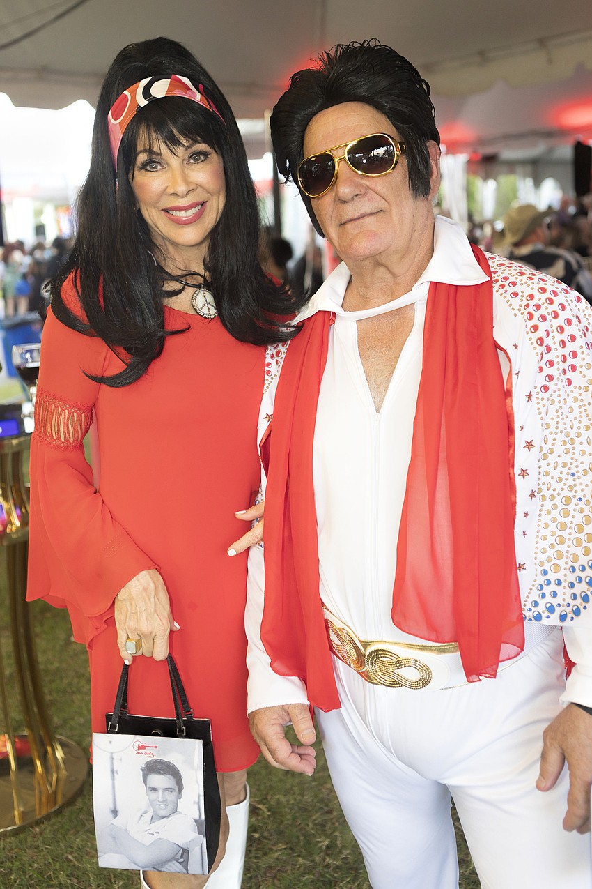 Debbie and Dan Dannheisser aka Priscilla and Elvis