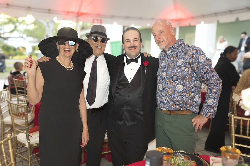 Patti and Harry Kasanow, Anthony Cancro and David Sywalski