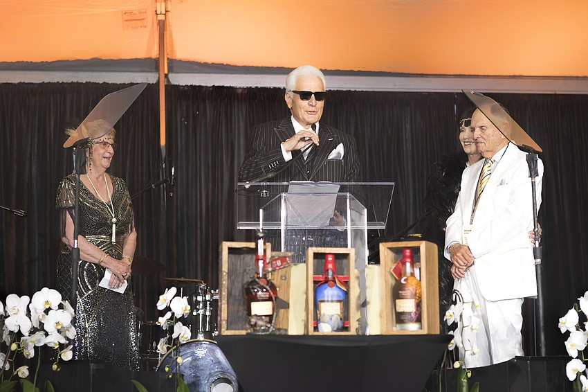 Event chairs Katherine and Frank Martucci, Carol and Richard Kalikow