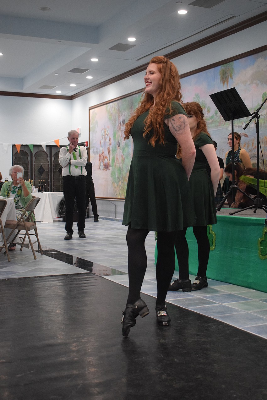 Jacqueline Blanche from the Irish Dance Academy of Sarasota.