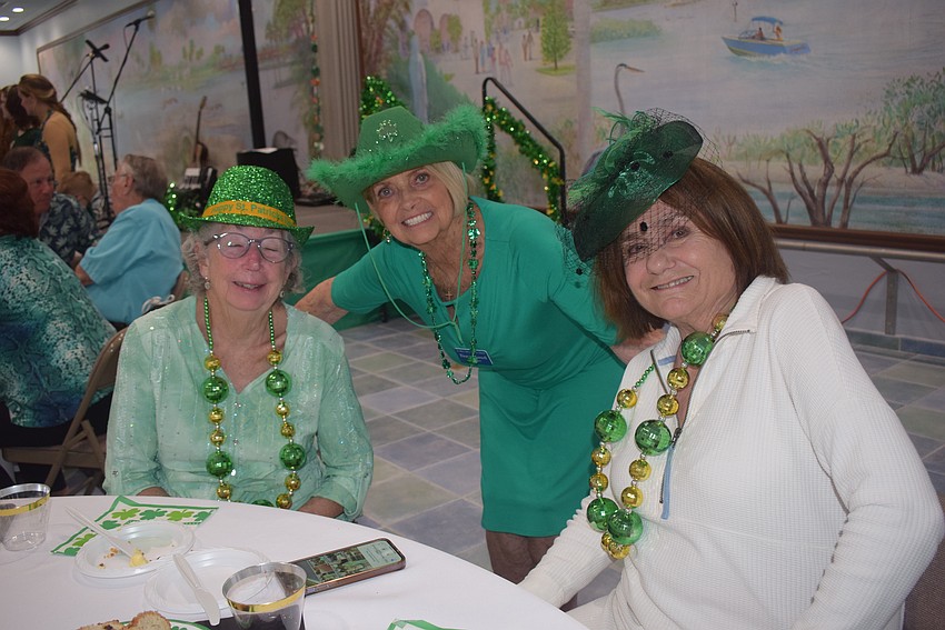 Mary Ellen Cawley, Eleanor Karnell and Barbara DePoalo