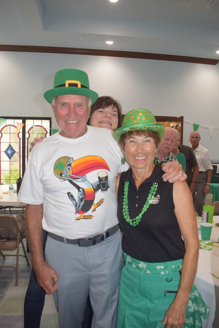 Theresa Greenfield, Norman and Carol Langlois