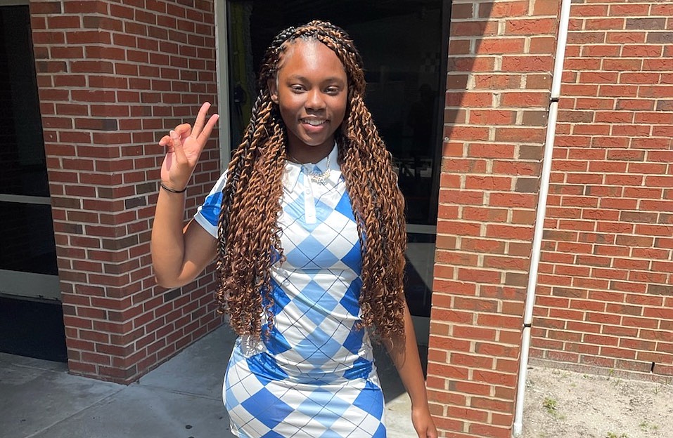 Iyonna Robinson, who was seriously injured in a Jan. 13, 2023 car accident involving two other FPC basketball players, has been selected to attend a National Youth Leadership Forum on Business Innovation at the University of California, Berkeley or at Yale University. Courtesy photo