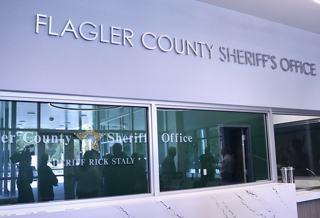 The lobby at the FCSO Operations Center. File photo