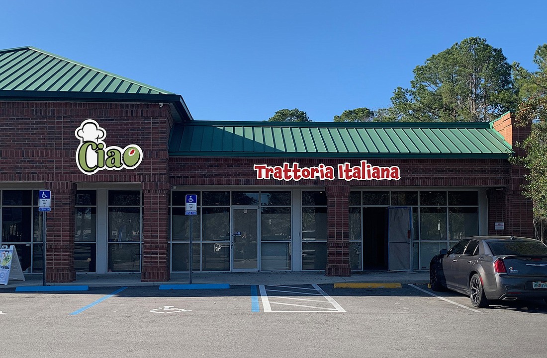 Ciao Trattoria Italiana at 4076 Belfort Road will be serving lunch and dinner. Owners have set early summer for the opening.