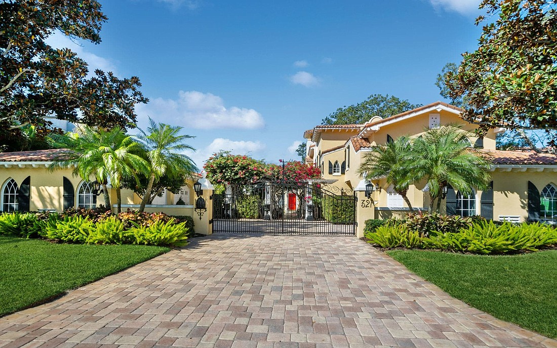 A St. Pete home is on the market for $11.25 million.