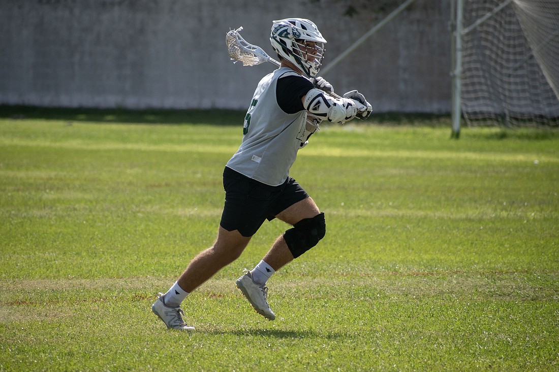 Lakewood Ranch High boys lacrosse senior Lucas Anthony leads the Mustangs with 62 points.