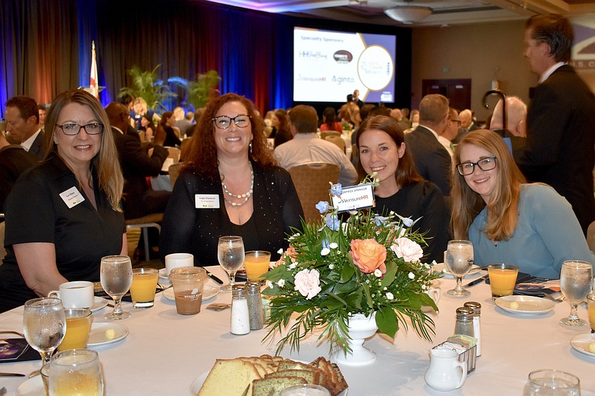 Lori Hines, Angie Pantazis, Alyssa Schlegel and Brandi Stiarwalt