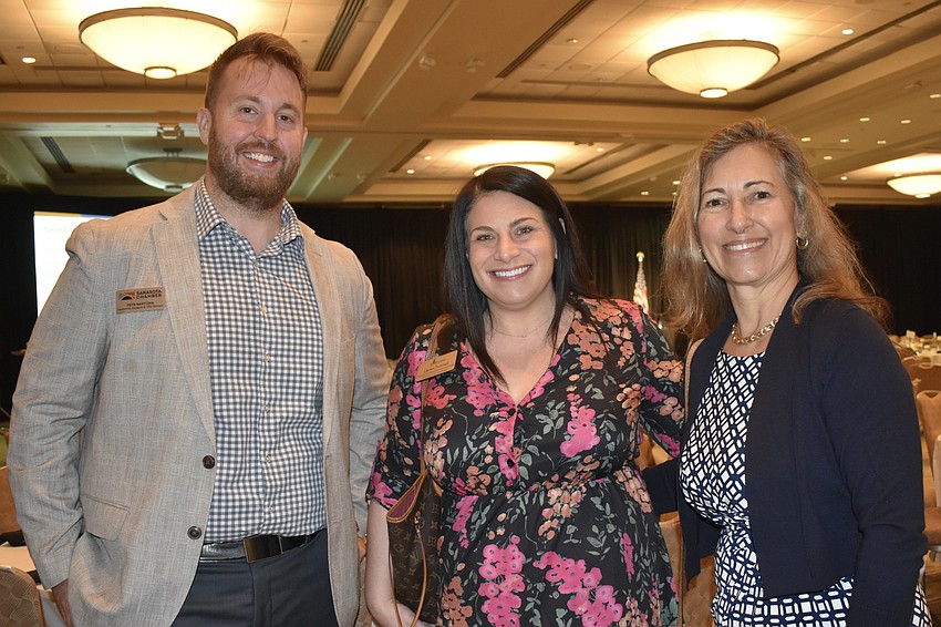 Pete Bartosik, Lauren Tominelli and Gail Farb