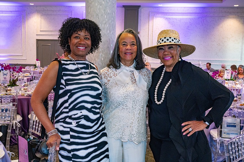 Kim Parris, Angela Wood and Shirley Miller