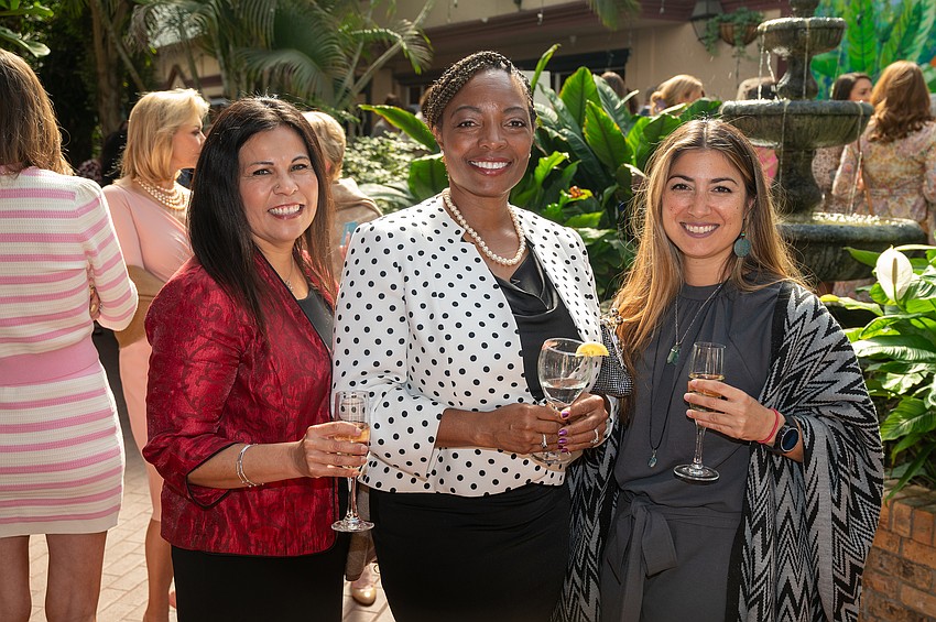 Vianey Garcia, Crystal Sargent and Jessica Marrone