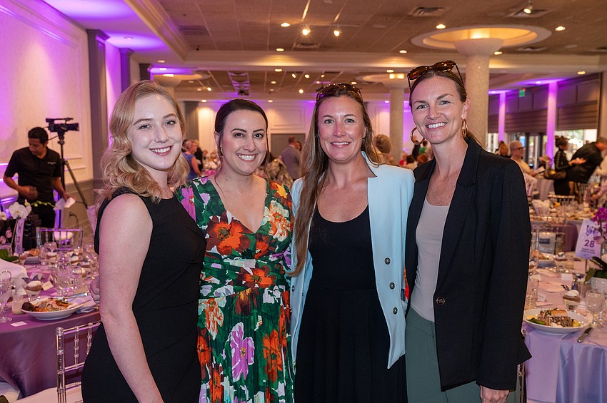 Rakael Brown, Courtney Kirkland, Mary Roberts and Tara Heburn