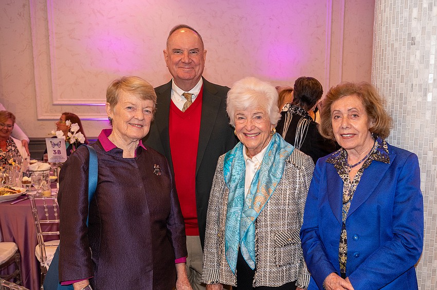 Carolyn Johnston, Jim Tollerton, Carol Brualdi and Anna Maria Troiano