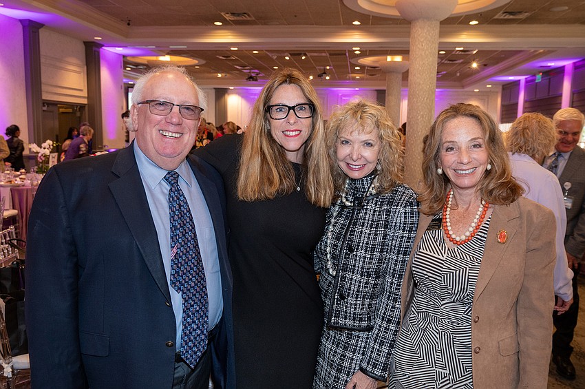 Dr. Richard Brown, Alexis Rosenberg, Charlie Ann Syprett and Pam Ramhuffer