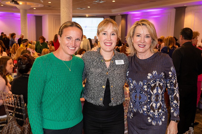 Katie Kominos, Crystal Bailey and Teri Hansen