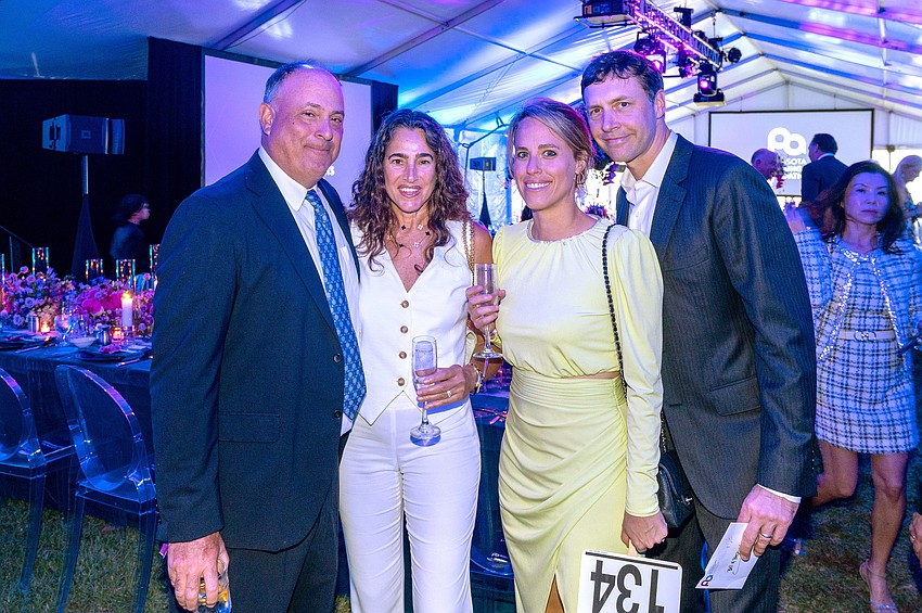 Jeff Koffman and Toni-Anne Denicola-Koffman with Becky and Bill Murphy