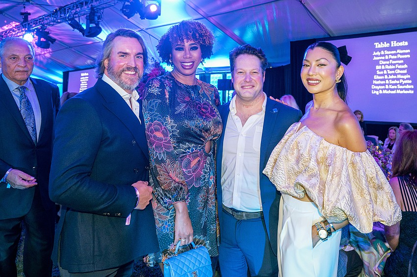 David Zolner and Rochelle Nigri-Zolner with David and Patra Slomak