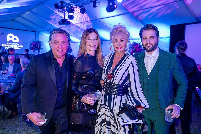 Glen Rieth, Renee Phinney and Gigi and Wolf Rogers