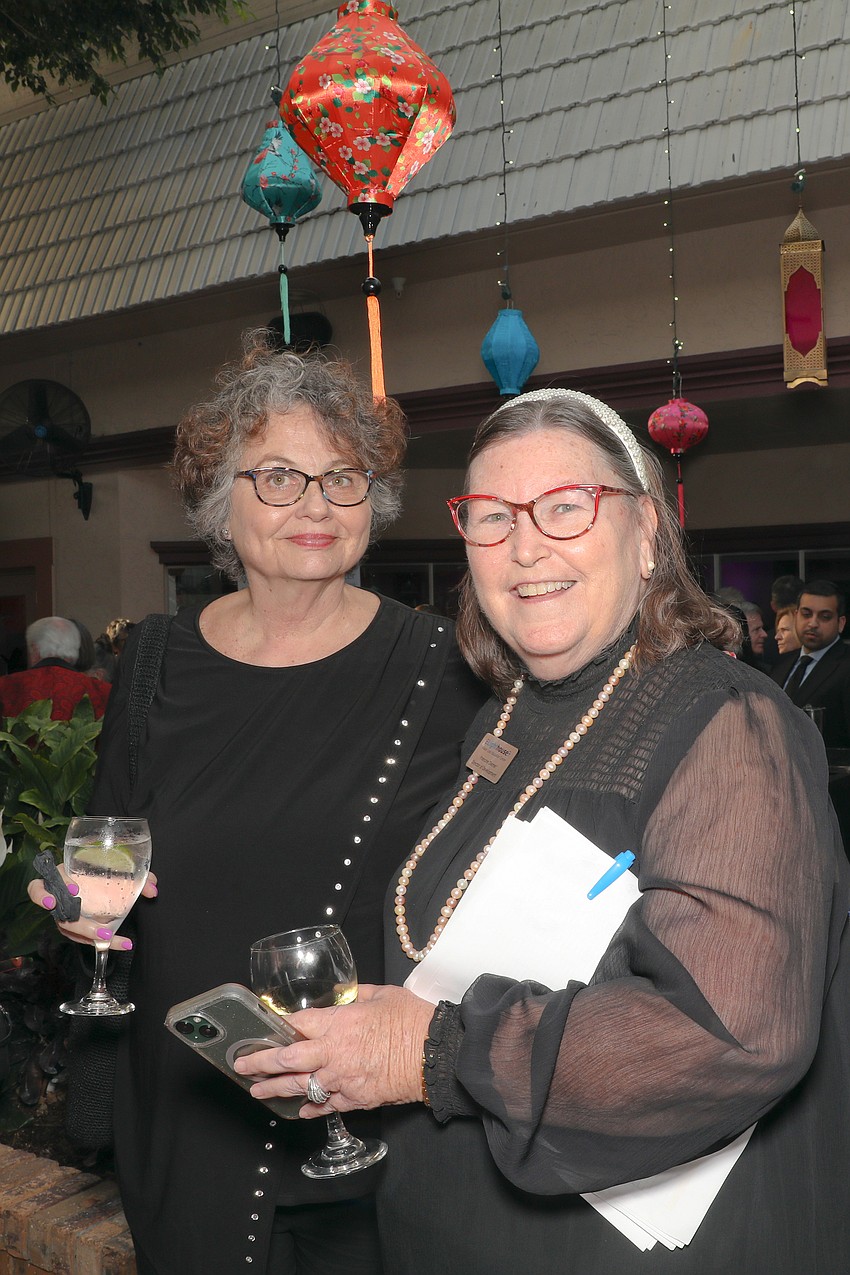 Dora Ororke, and Lighthouse Director of Development, Francine Diemer