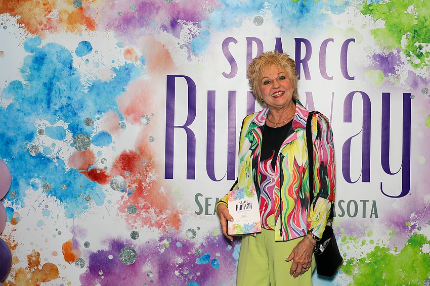 This is the 12th SPARCC Fashion Show for Linda Bush, who is looking forward to shopping from the SPARCC Treasure Chest.