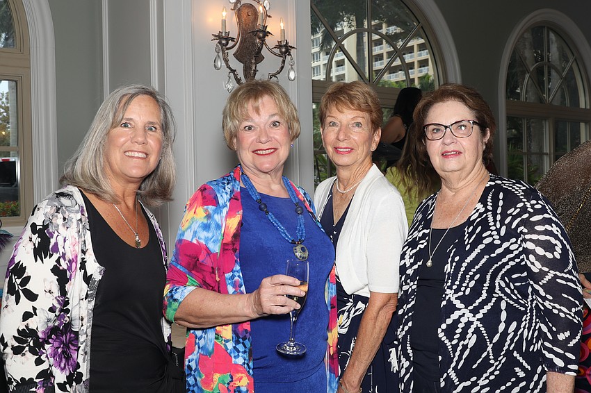 Kathy Myer, Shirley Brown, Suzanne Fields and Diana Sells