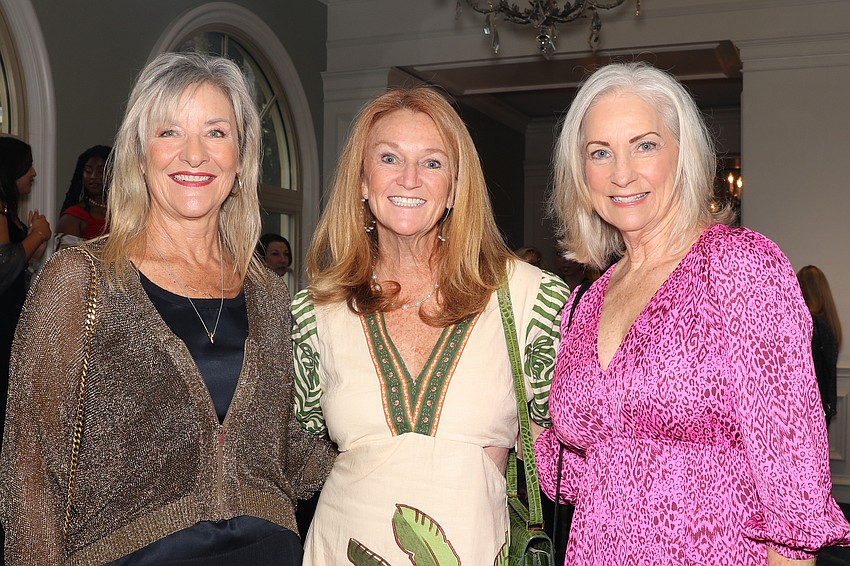 Laura Leeming, Karin Leereveld and Sharyl Smith