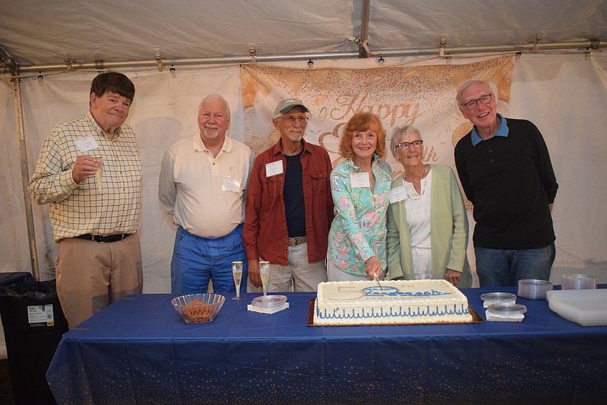 Steve Lakamp, Dave Baughman, Rob Hongen, Becky Jones, Joan Reploeg and Bob Appel