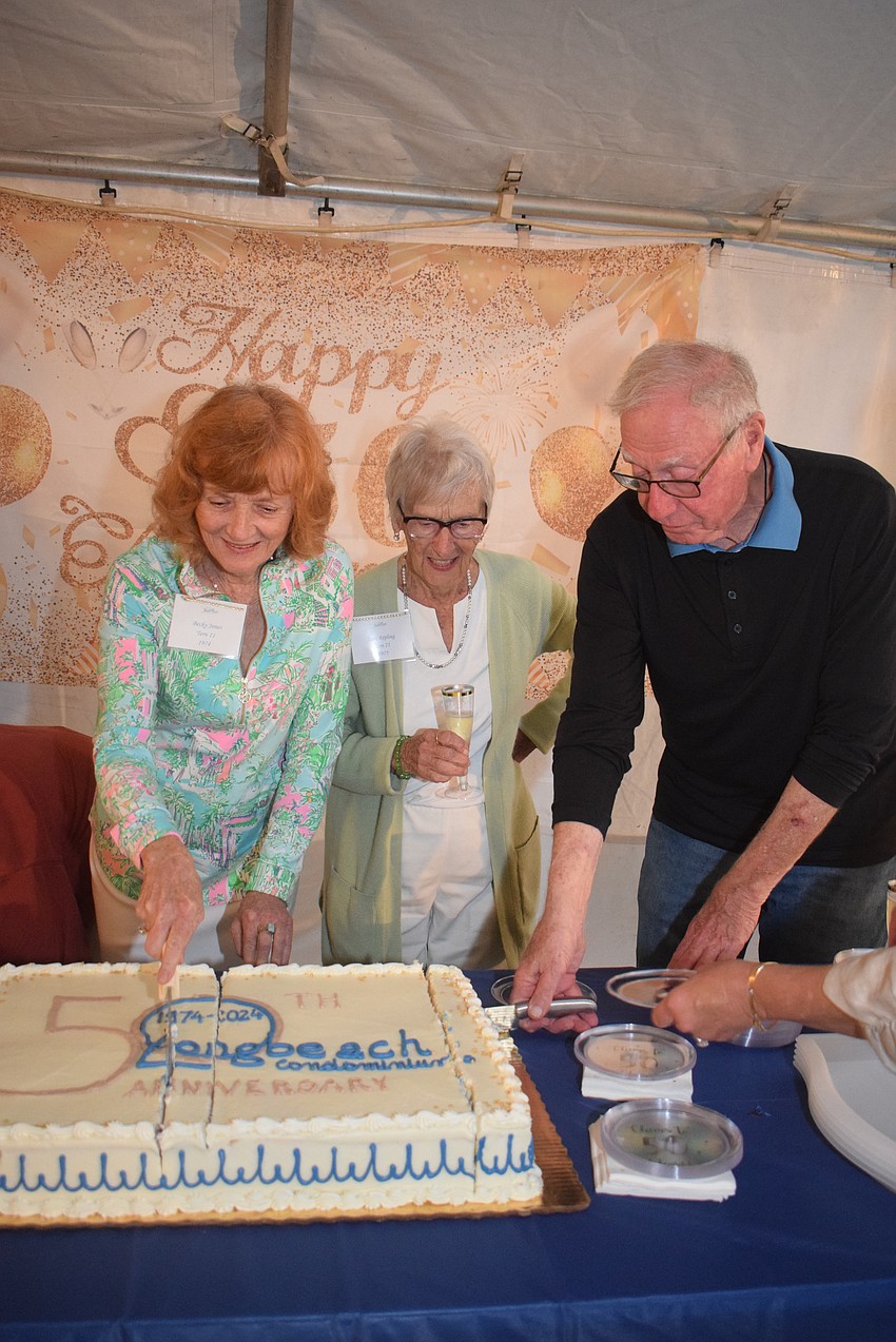 Becky Jones, Joan Reploeg and Bob Appel