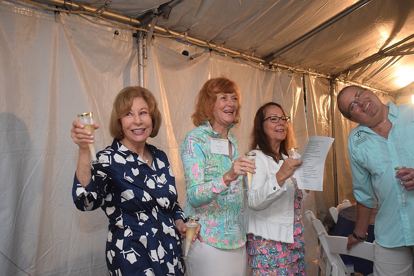 Carol Dreyer, Becky Jones, Crystal and Steve Howard