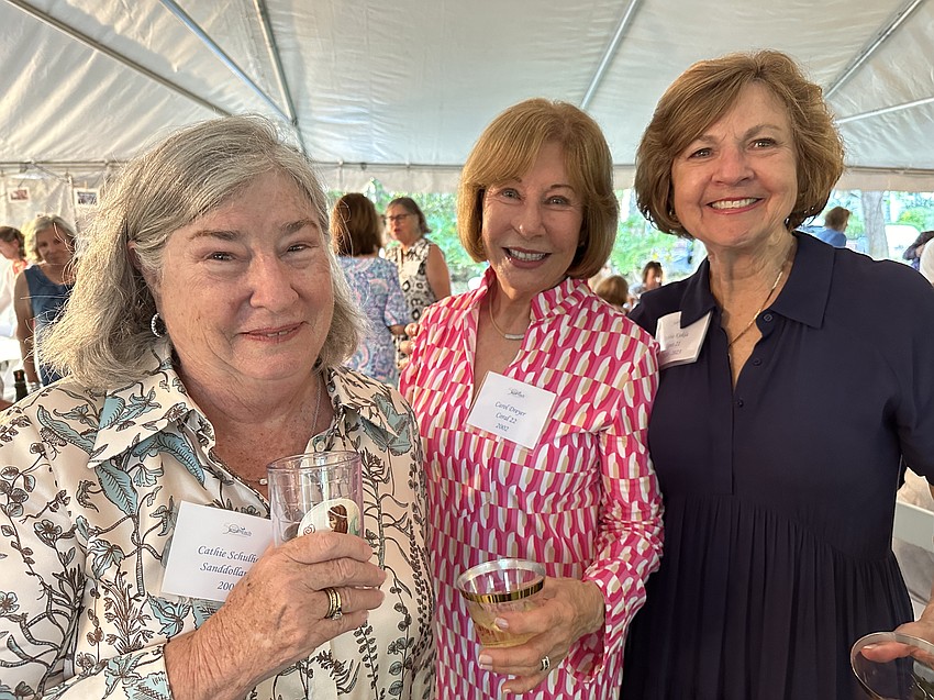 Cathie Schulhoff, Carol Dreyer and Debbie Kukla