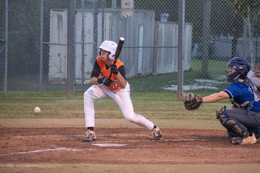 Sarasota High baseball freshman Johnny Lackaff has shown an ability to get clutch hits this season.