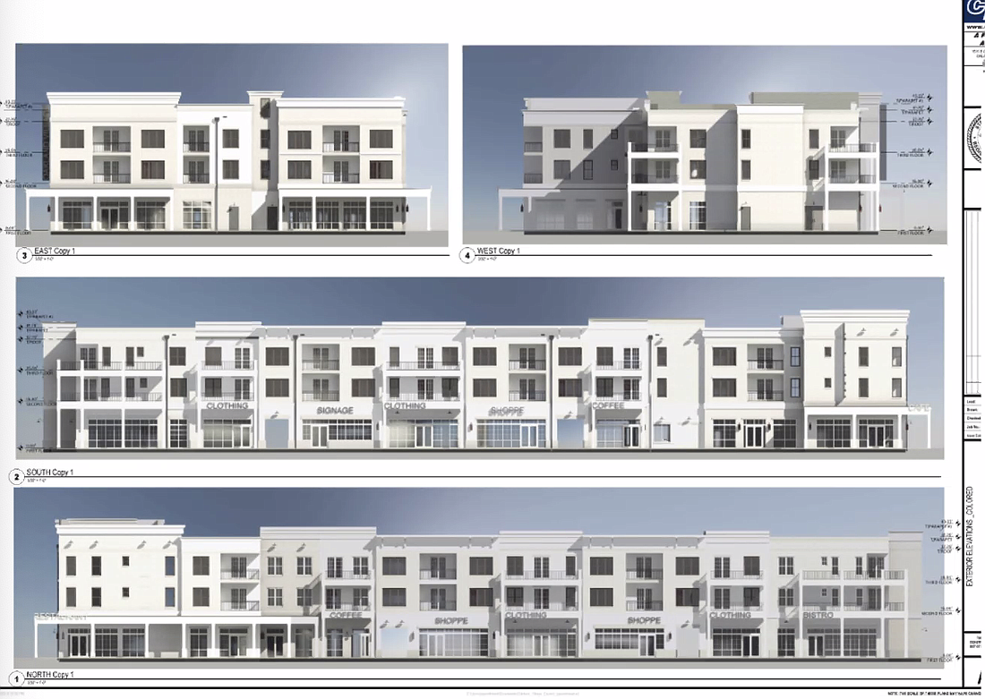 One of the two proposed developments that might be coming to West Colonial Drive, in Oakland, could look like this.