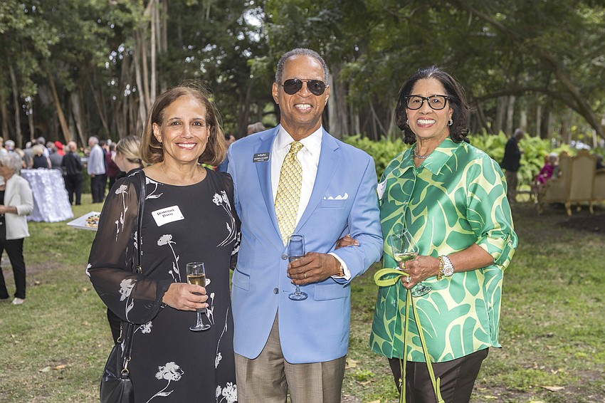 Dorothy Davis with Co-chairs Warren and Marie Colbert