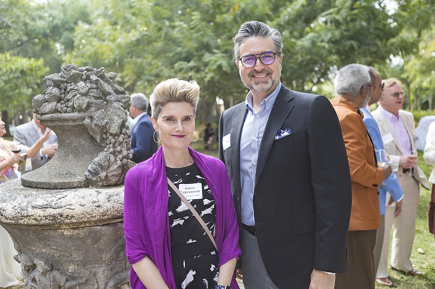 Sarah Cartwright and Tom Luzier