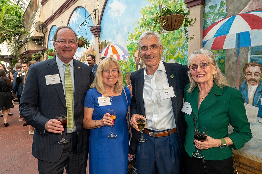 Byron and Jody Shinn with Rick and Sally Piccolo