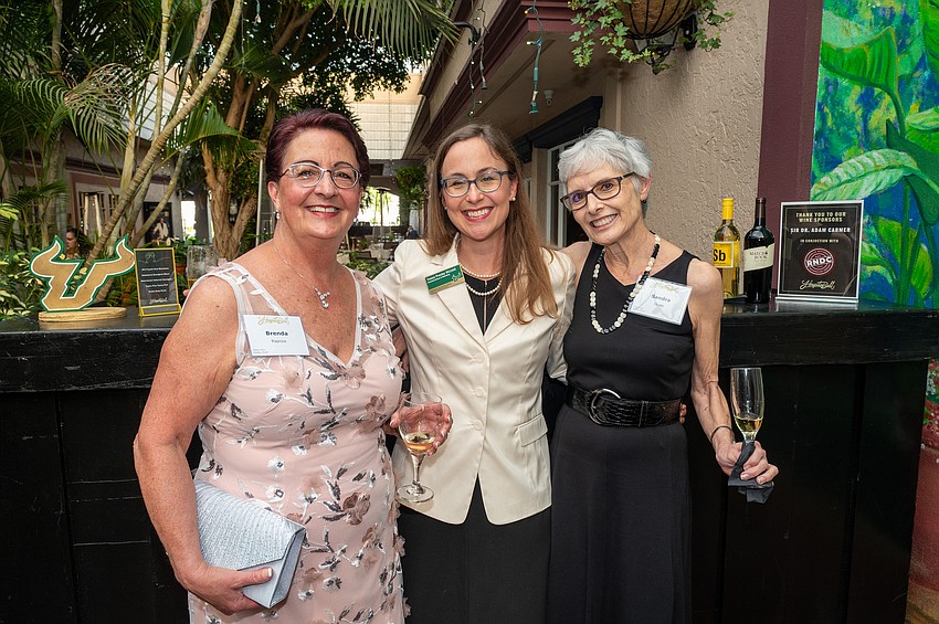 Brenda Rapoza, Tressa Presley McLeod and Sandra Stone