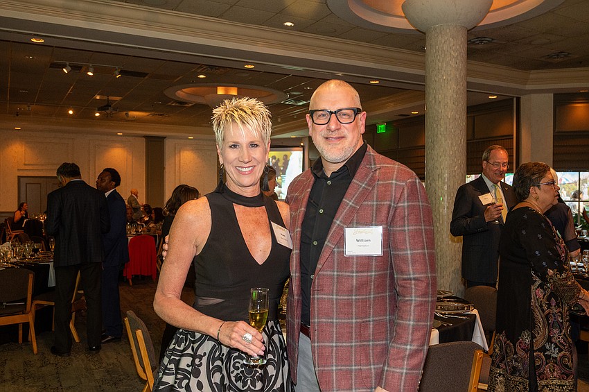 Pam Beauchamp and Bill Hampton