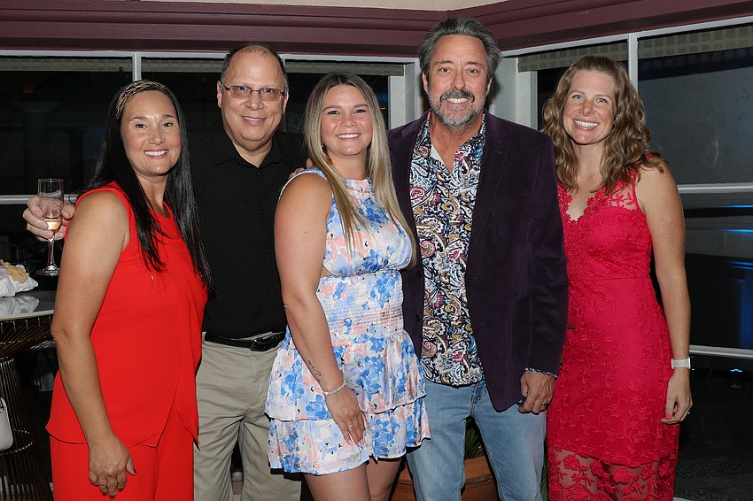 Toni Gardner, Doug Elliott, Kyla Perry, John Freeman and Marissa Green